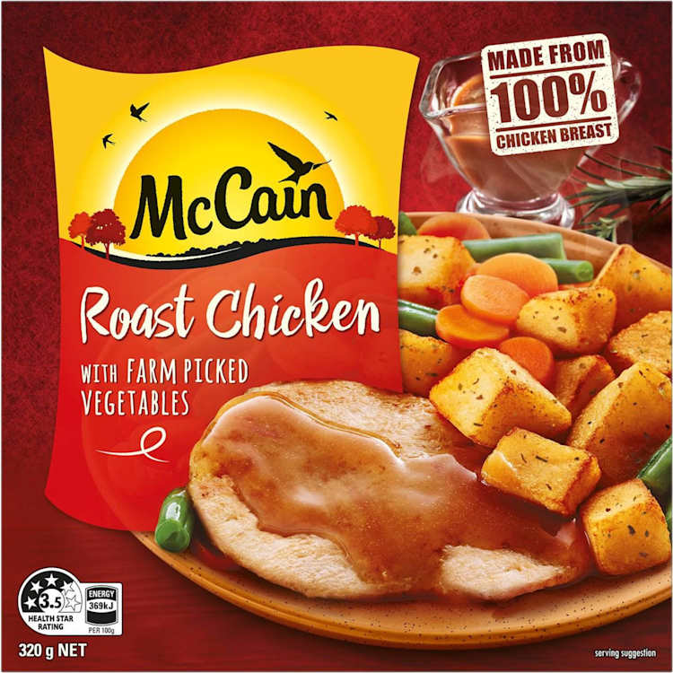 McCain Roast Chicken Frozen Meal