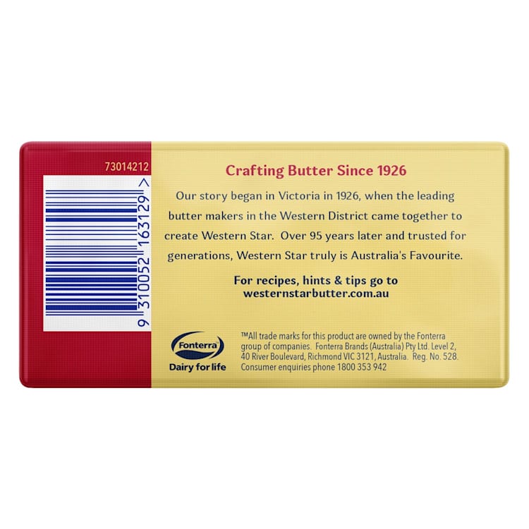 Western Star Original Butter Block