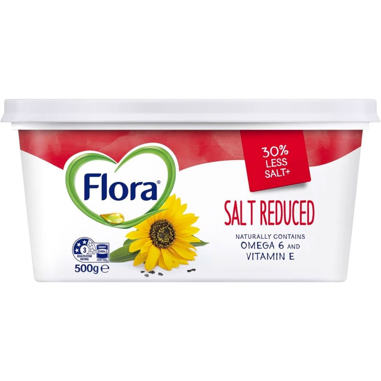 Flora Margarine Spread Salt Reduced