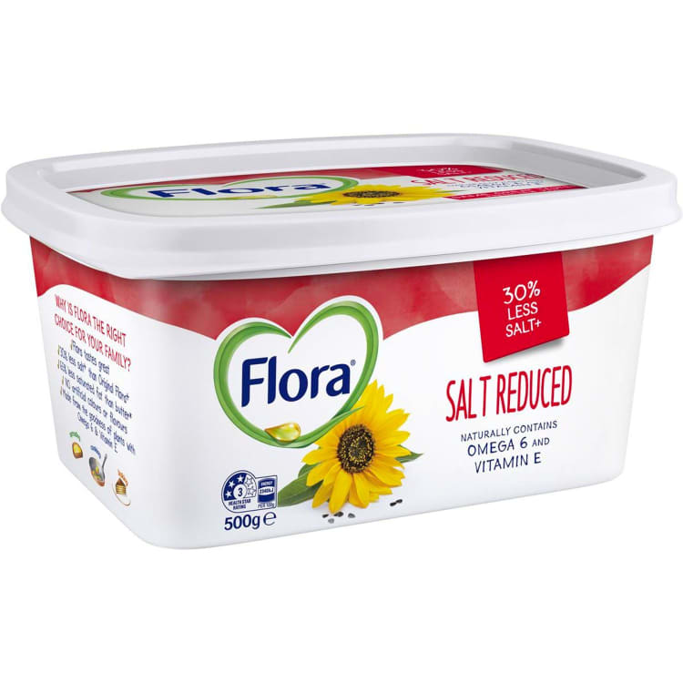 Flora Margarine Spread Salt Reduced