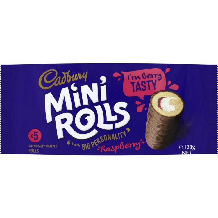 Cadbury Mini Raspberry Rolls
