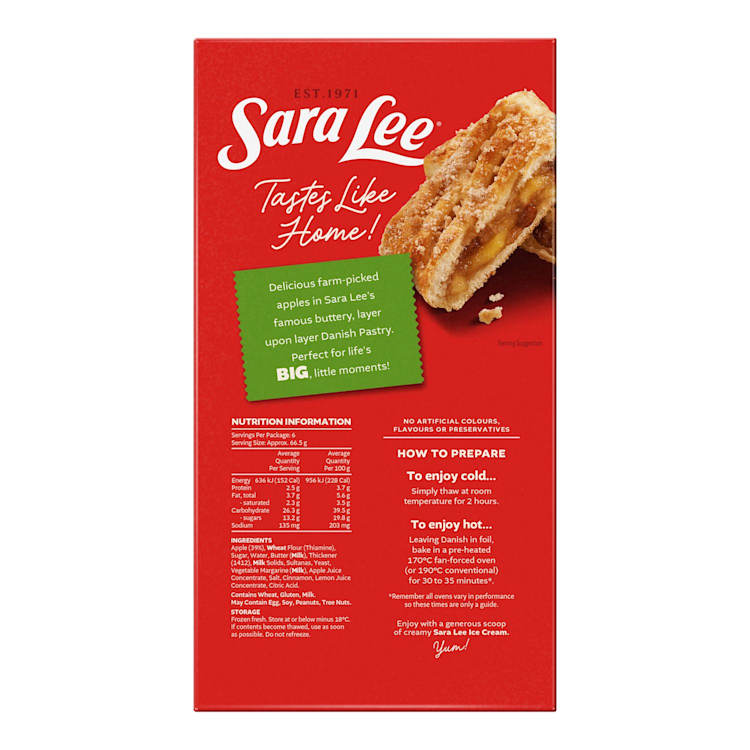 Sara Lee Apple Danish