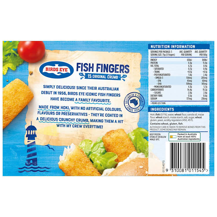 Birds Eye Fish Fingers