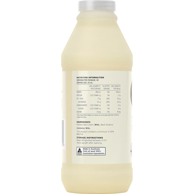 Black & Gold Thickened Cream