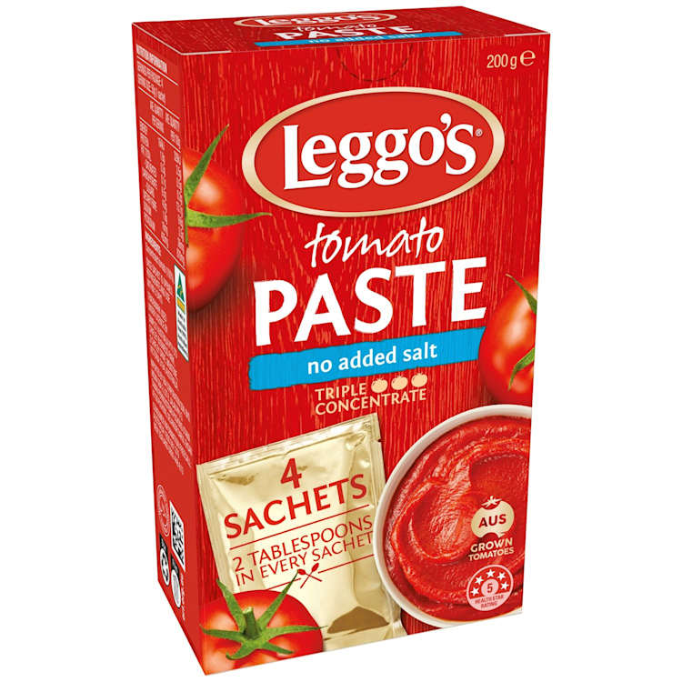 Leggo's Tomato Paste Sachets No Added Salt