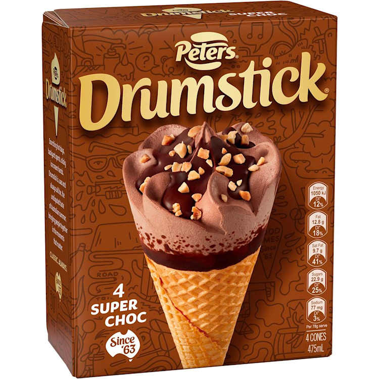 Peters Drumstick Super Chocolate