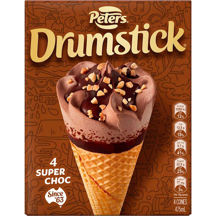 Peters Drumstick Super Chocolate