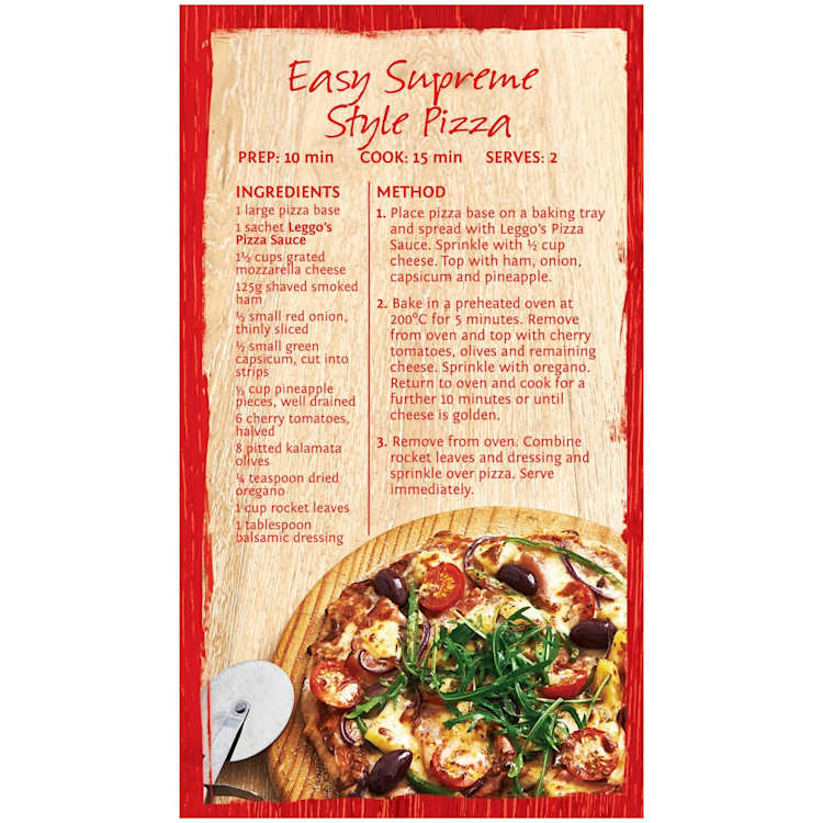 Leggo's Pizza Sauce Sachets