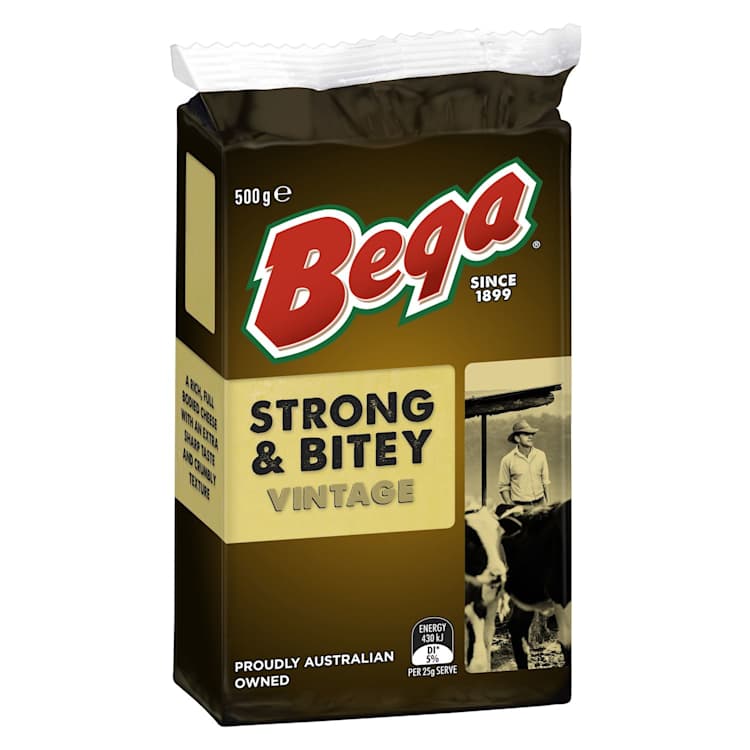 Bega Strong & Bitey Vintage Cheese
