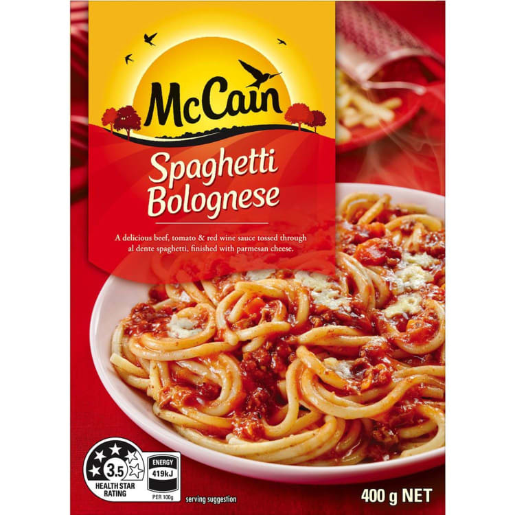 McCain Spaghetti Bolognese