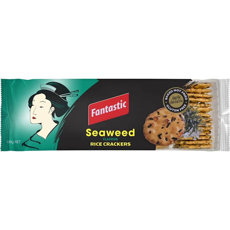 Fantastic Rice Crackers Seaweed