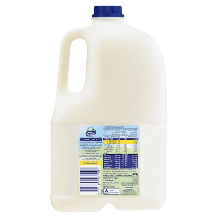 Dairy Farmers Full Cream Milk