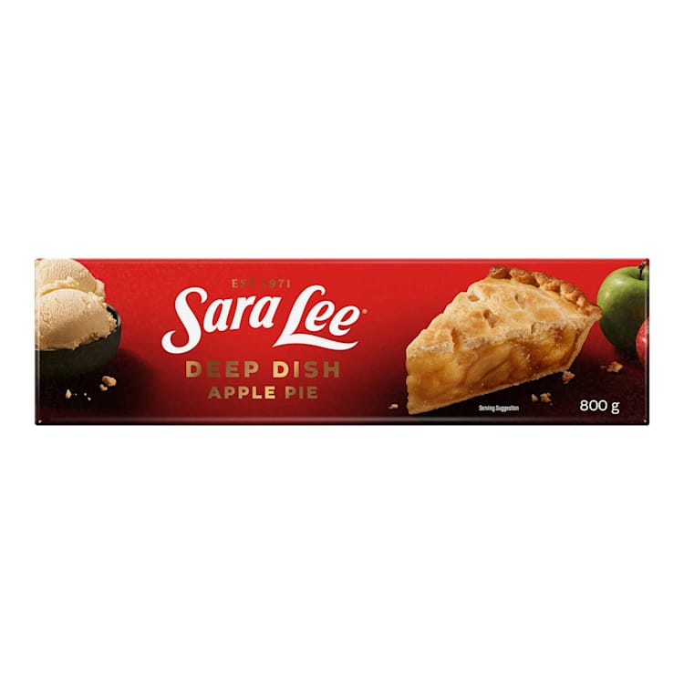 Sara Lee Deep Dish Baked Apple Pie