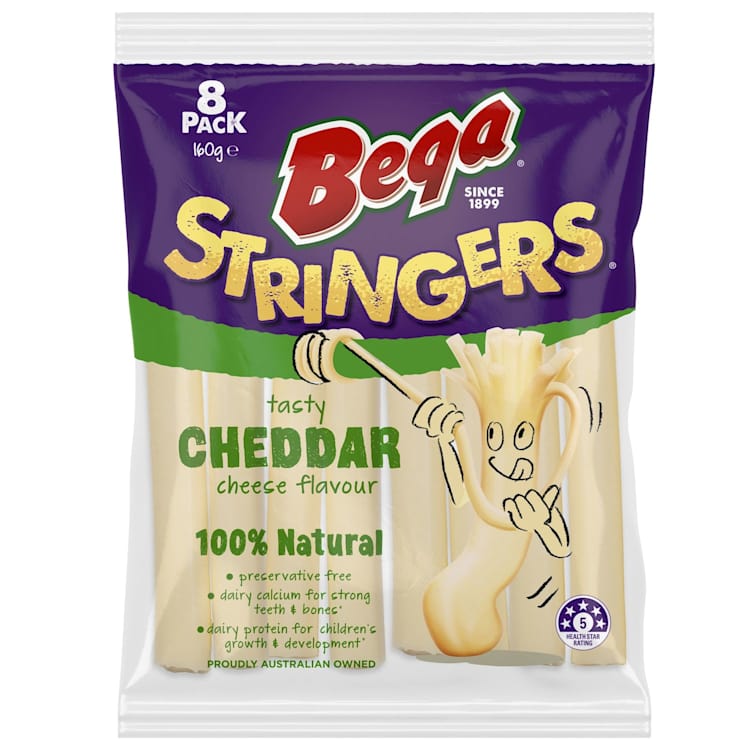 Bega Stringers Cheddar Cheese