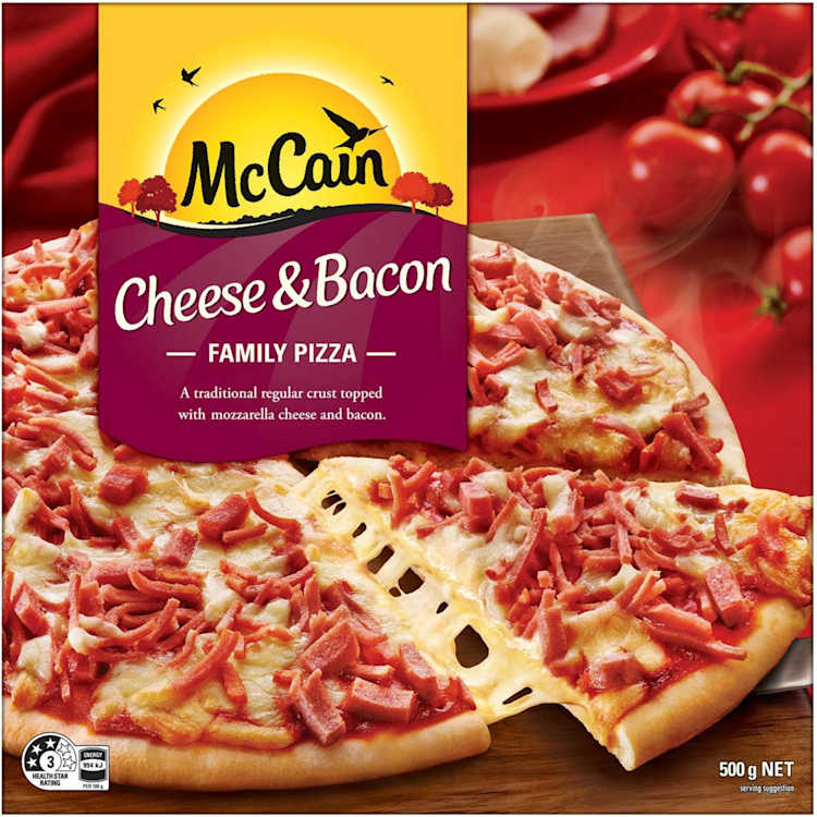 McCain Pizza Cheese & Bacon