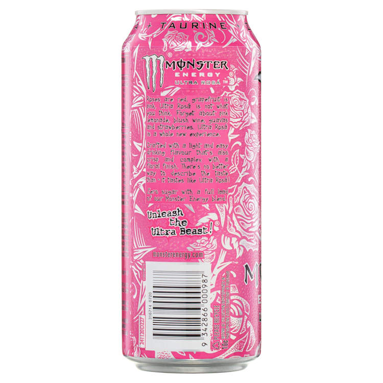 Monster Ultra Rosa Can