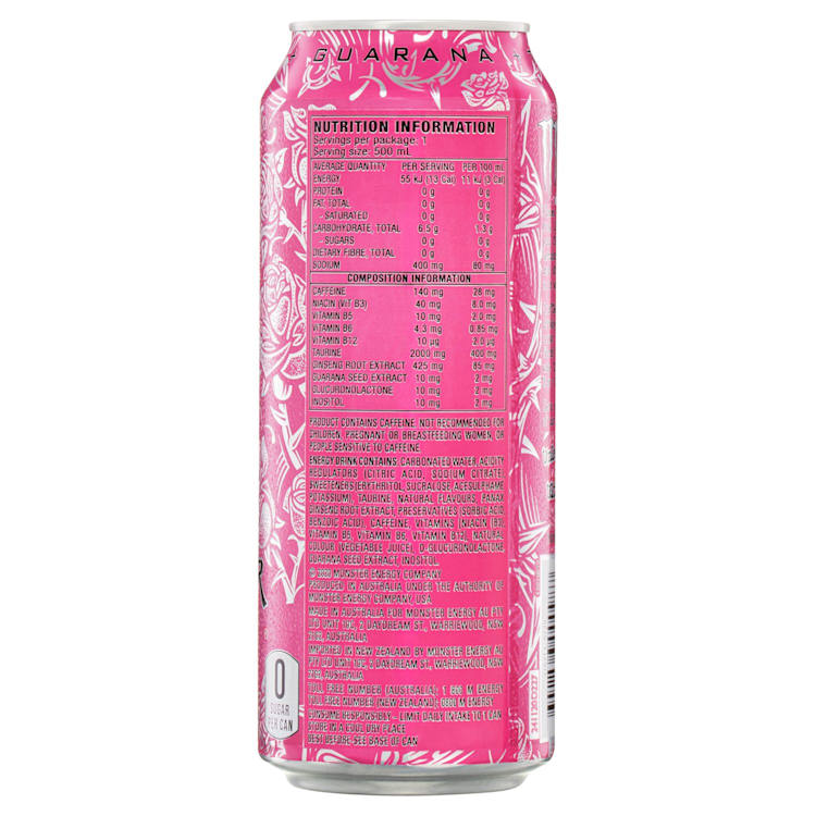 Monster Ultra Rosa Can