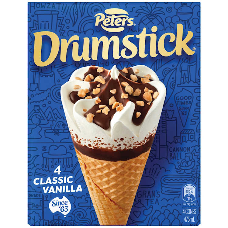 Peters Drumstick Classic Vanilla