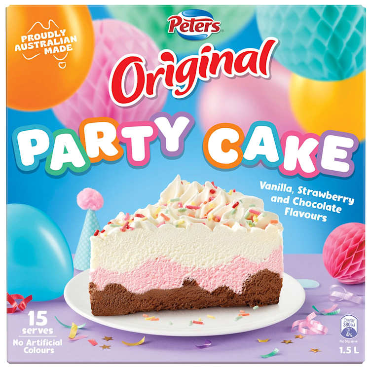 Peters Original Ice Cream Party Cake