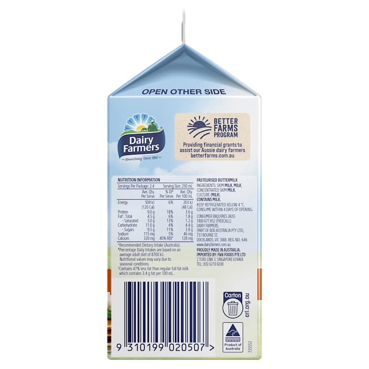 Dairy Farmers Buttermilk