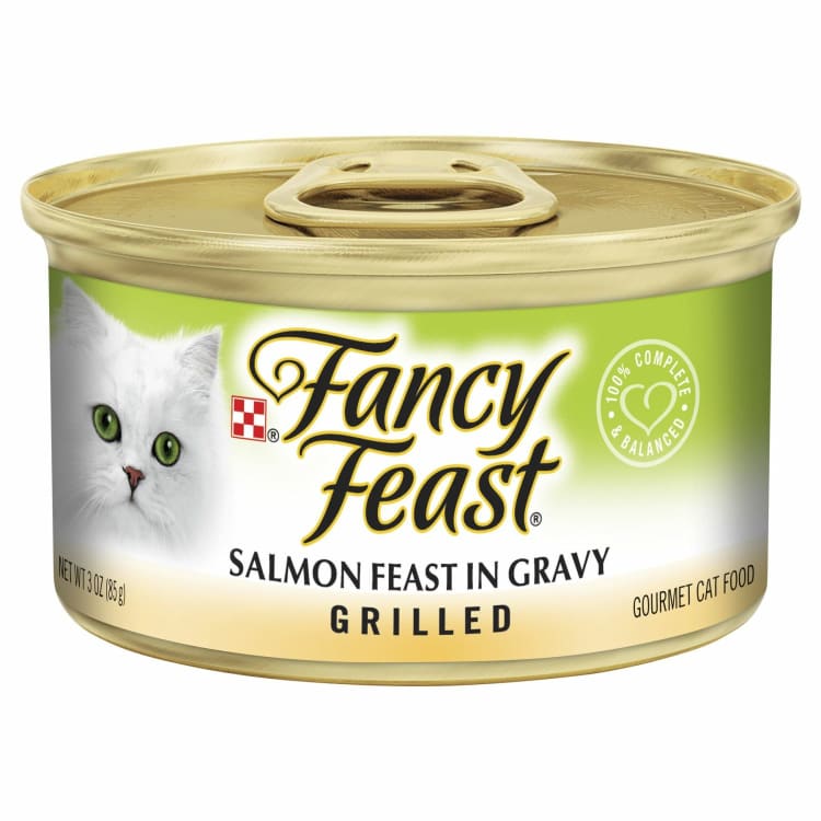 Fancy Feast Salmon Feast in Gravy Grilled IGA Shop Online