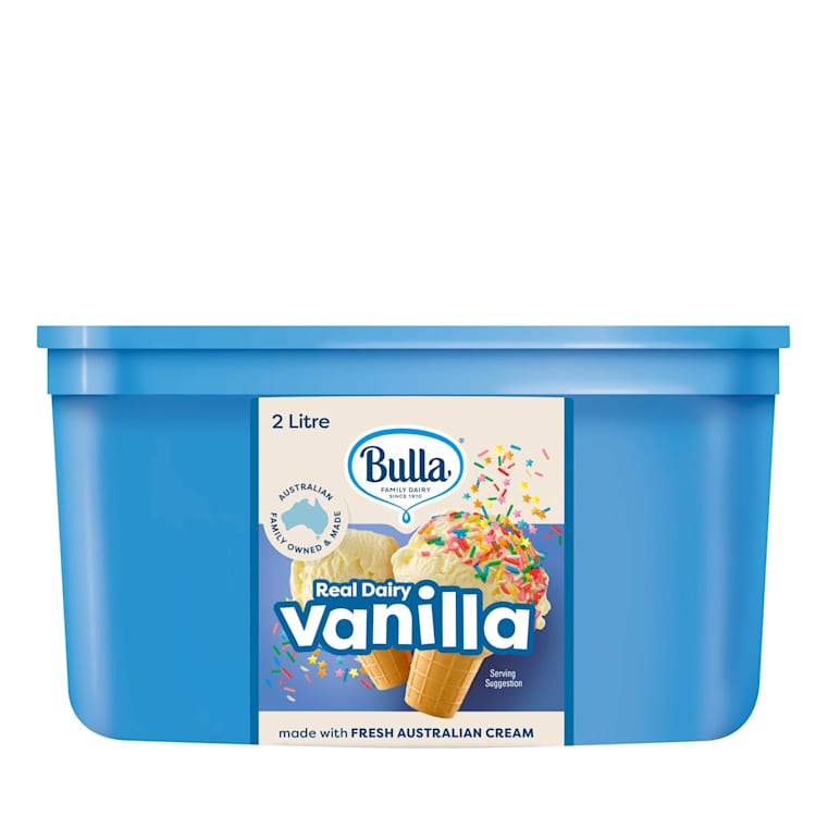 Bulla Reduced Fat Vanilla Ice Cream