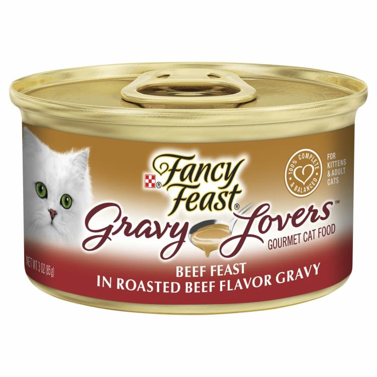 Fancy feast classic beef clearance