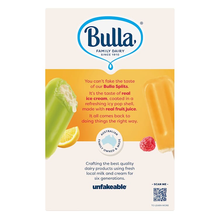 Bulla Lemon-Lime, Mango, Raspberry Splits