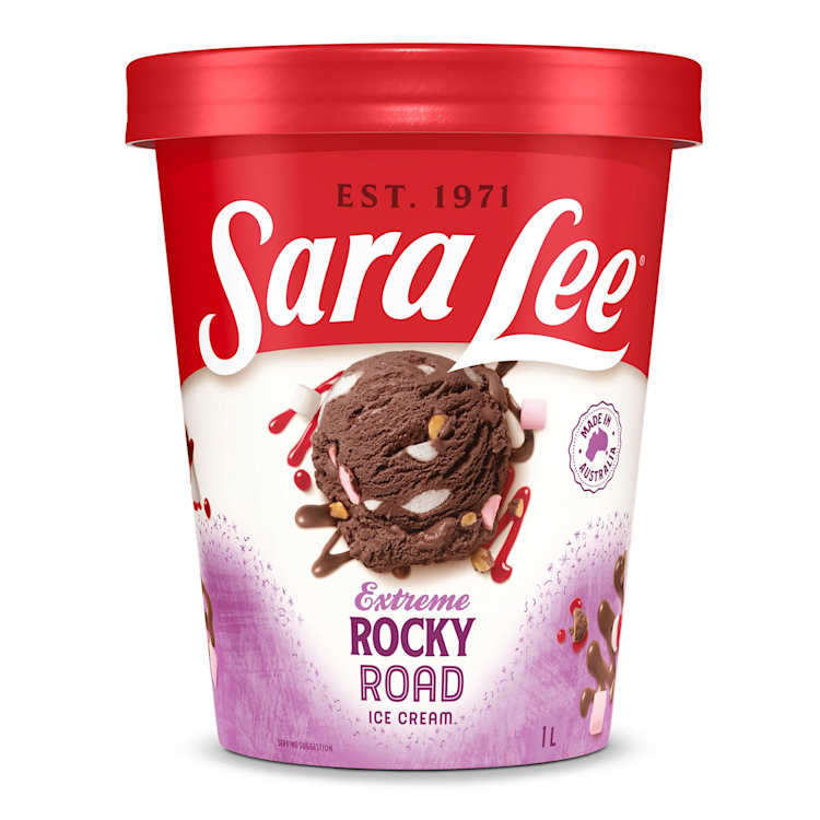 Sara Lee Ice Cream Extreme Rocky Road
