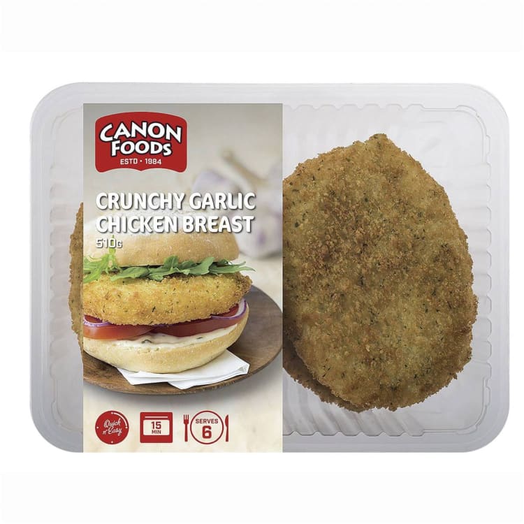 Quick Cook Crumbed Chicken Crunchy Garlic