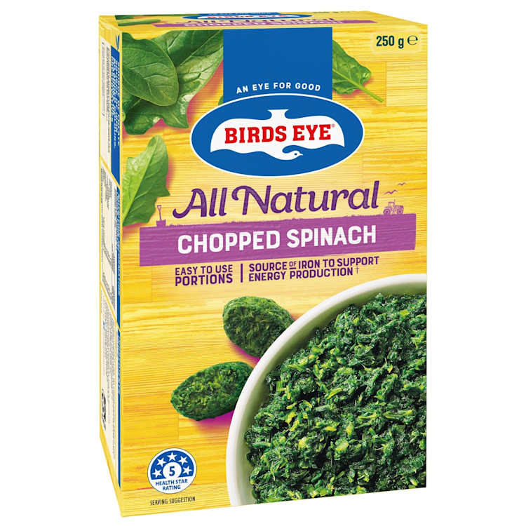Birds Eye Chopped Spinach
