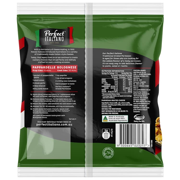 Perfect Italiano Shredded Parmesan