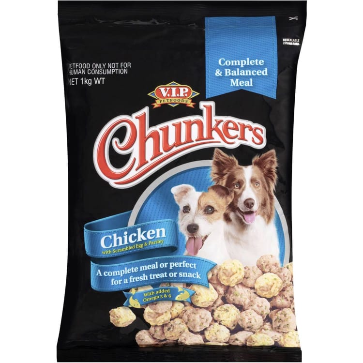 Chunkers dog deals food coles