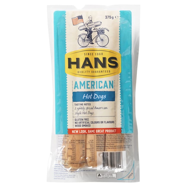 Hans Hot Dogs American