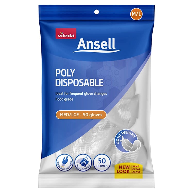 ViledaAnsell Poly Disposable Gloves