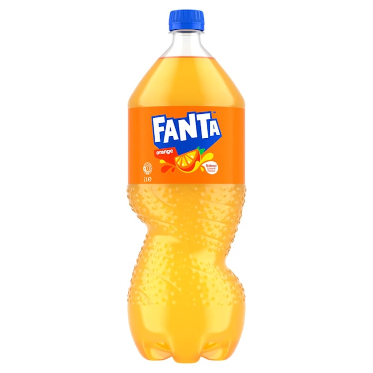 Fanta Orange Soft Drink Bottle