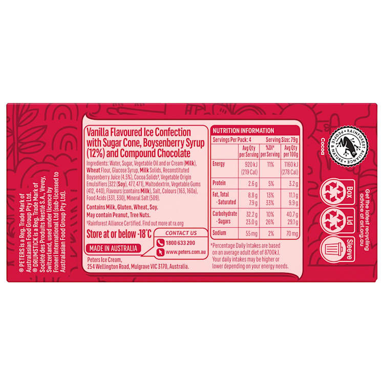 Peters Drumstick Boysenberry