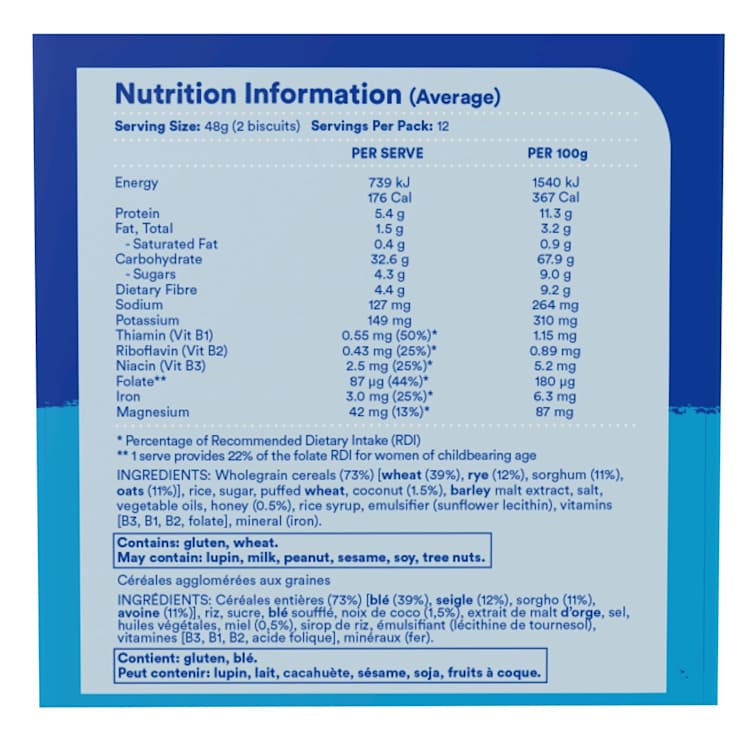 Weet-Bix Blends Multi-Grain+