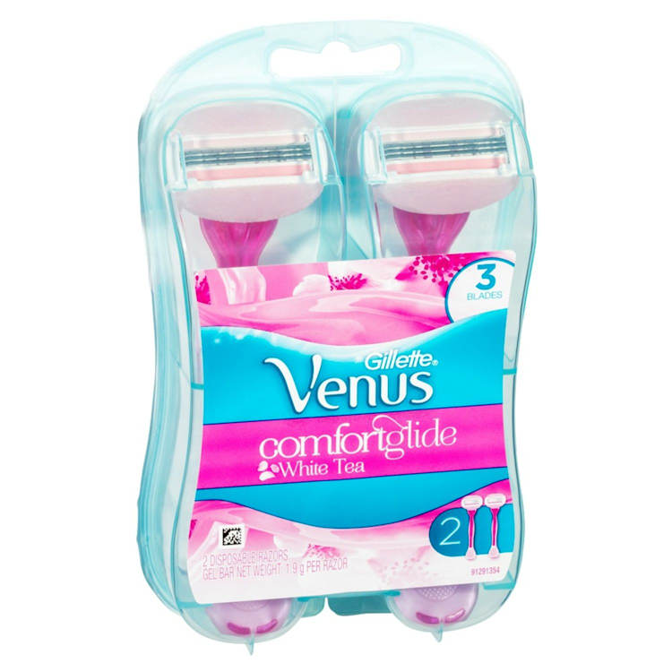 Gillette Venus ComfortGlide White Tea Women's Disposable Razor