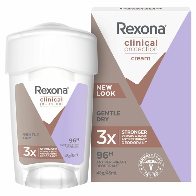 Rexona Women Antiperspirant Deodorant Clinical Gentle Dry