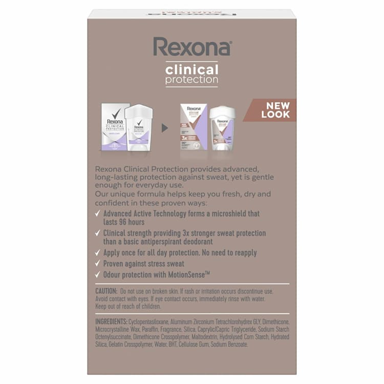 Rexona Women Antiperspirant Deodorant Clinical Gentle Dry