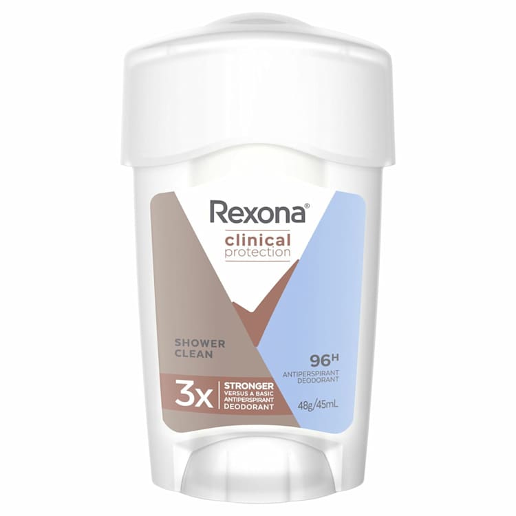 Rexona Women Antiperspirant Deodorant Clinical Shower Clean
