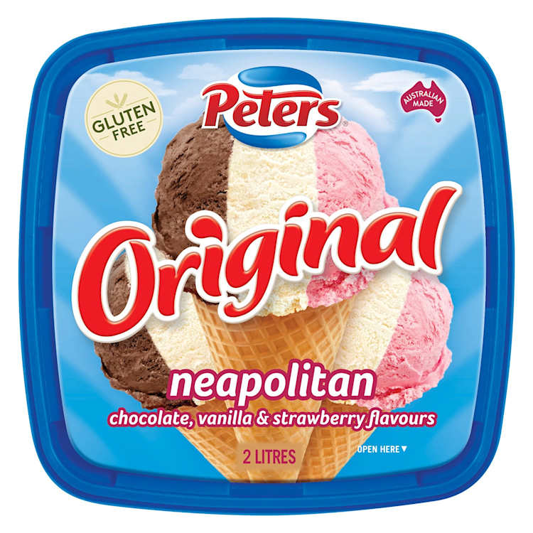 Peters Original Neapolitan Ice Cream