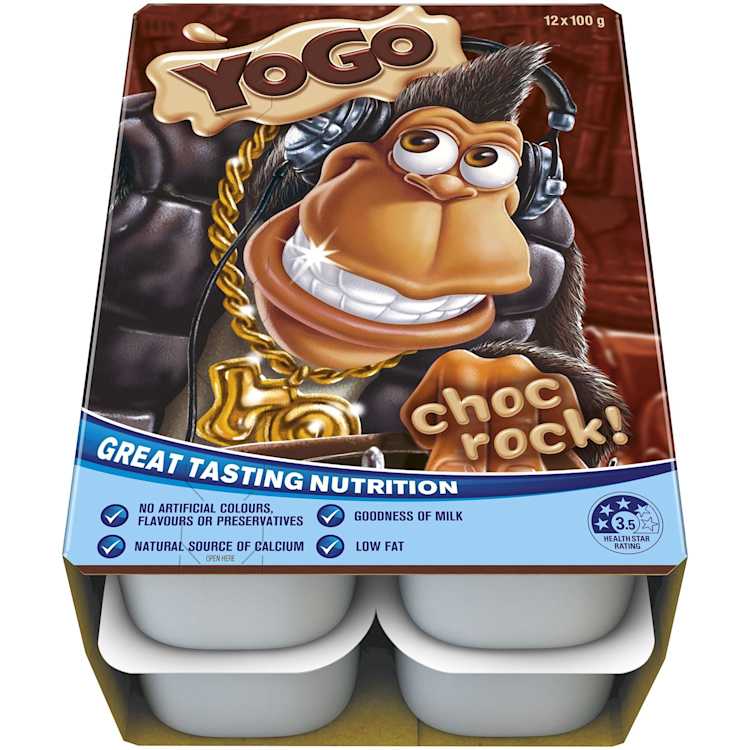 Yogo Yoghurt Choc Rock