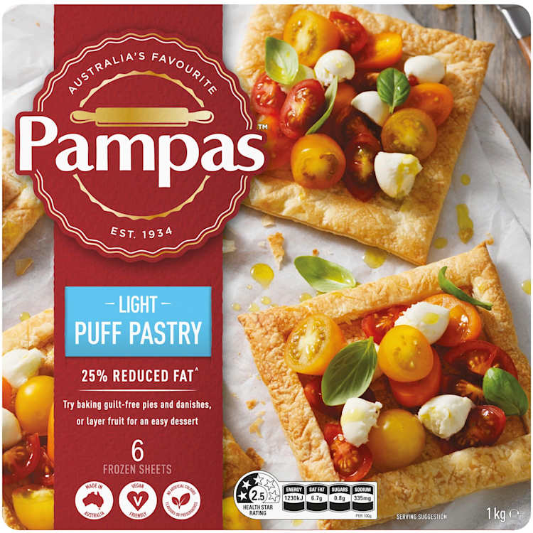 Pampas Puff Pastry Reduced Fat