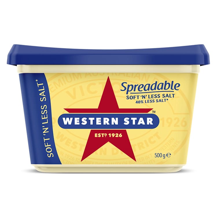 Western Star Spreadable Soft 'N' Less Salt