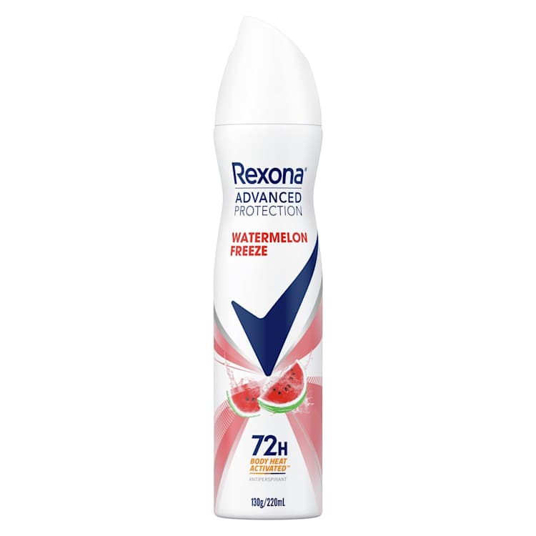 Rexona Antiperspirant Aerosol Deodorant Advanced Protection Watermelon Freeze + Cactus Water Scent for Women