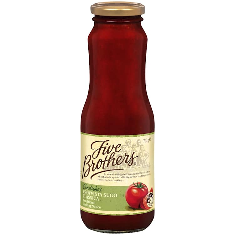 Five Brothers Pasta Sauce Provvista Sugo Classica