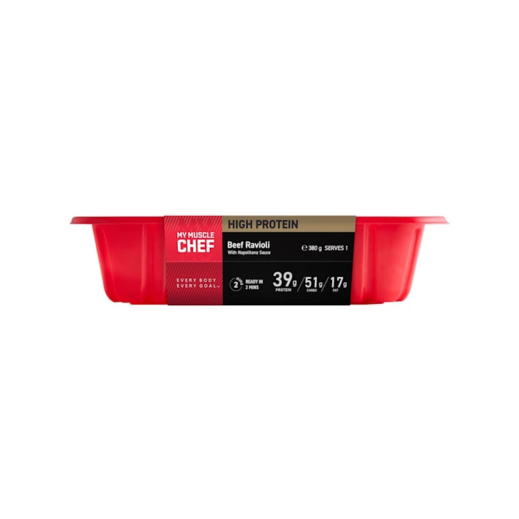 My Muscle Chef Beef Ravioli With Napolitana Sauce