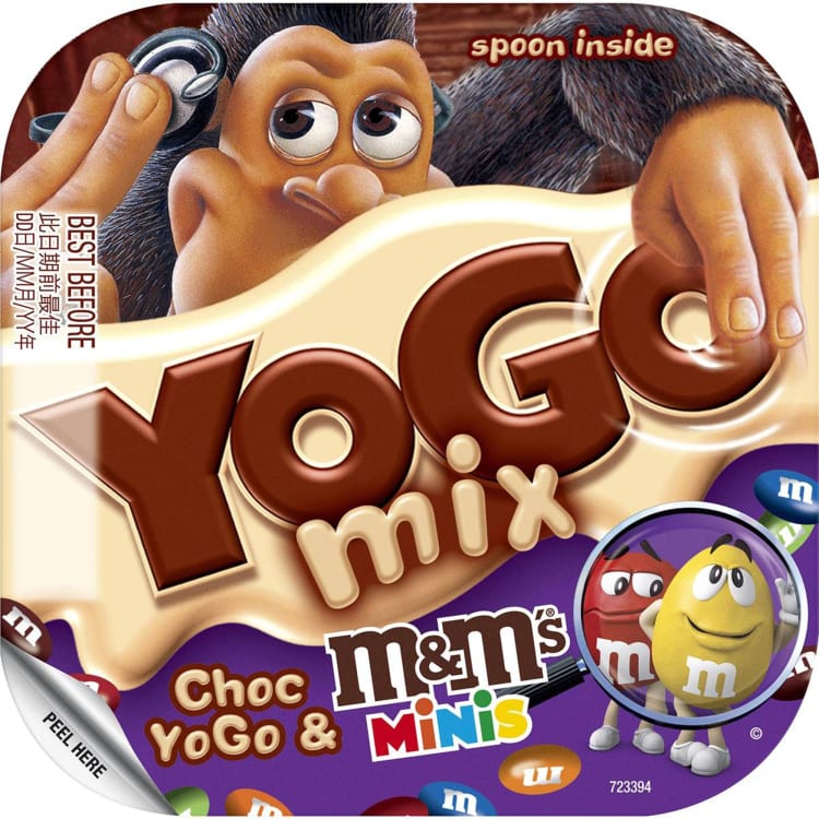 Yogo Chocolate & Mini M&M's Dessert